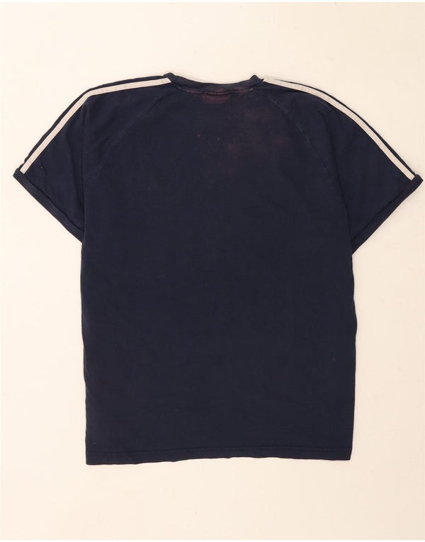 Adidas Mens T-Shirt Top XL Black Cotton