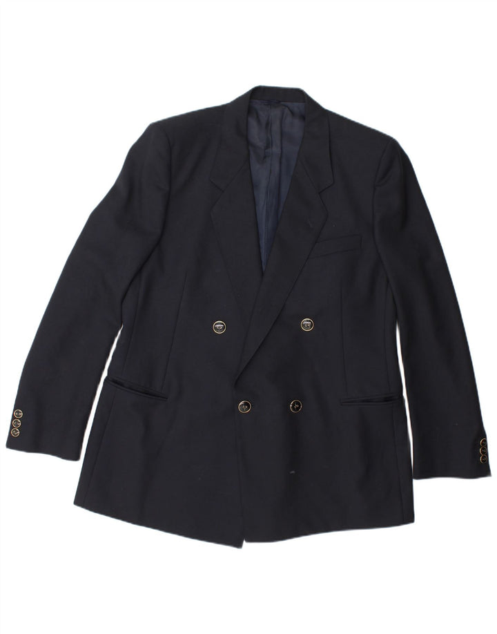Giacca Blazer Doppiopetto Uomo Redaelli IT 50 Large Blu Navy