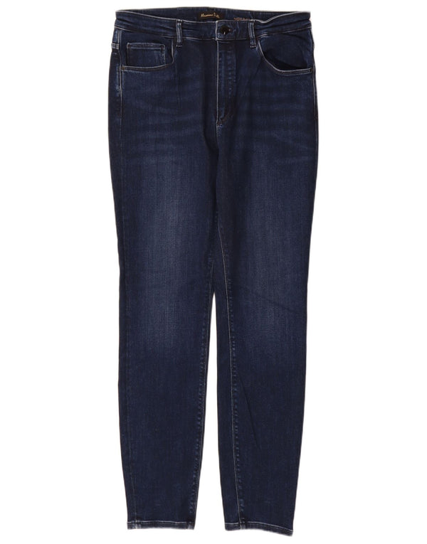 Jeans skinny da donna Massimo Dutti EU 42 Large W32 L30 Blu navy