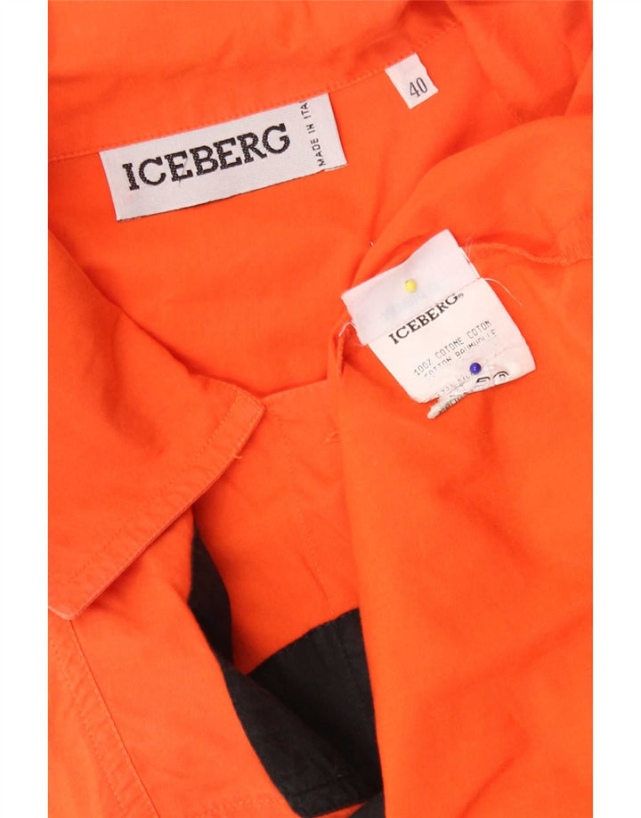 Camicetta con grafica oversize da donna Iceberg IT 40 piccola arancione