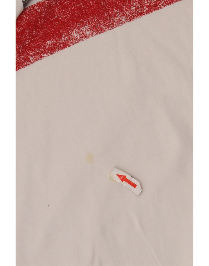T-shirt grafica da uomo Levi's Top XL in cotone bianco