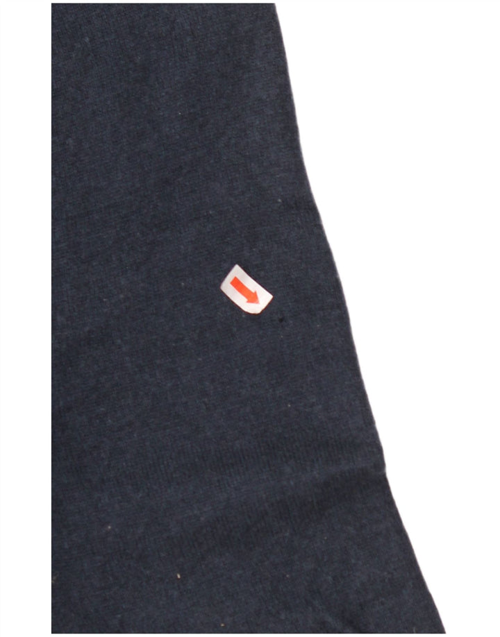 TIMBERLAND Maglione da uomo con scollo a V in lana medio blu navy