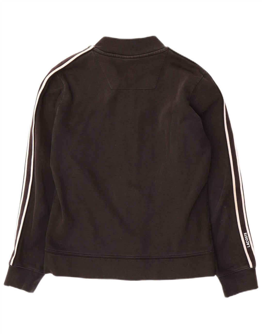 Giacca da tuta da uomo LACOSTE taglia 3 piccola in cotone nero