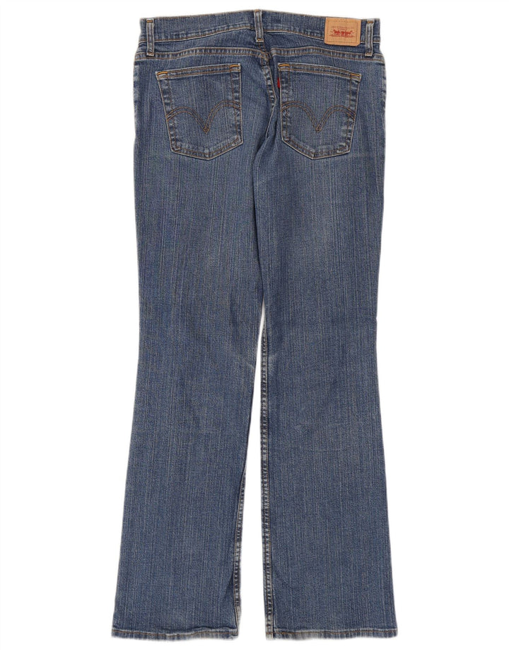 LEVI'S Womens Super Low Bootcut Jeans US 9 Medium W30 L31 Blue Cotton