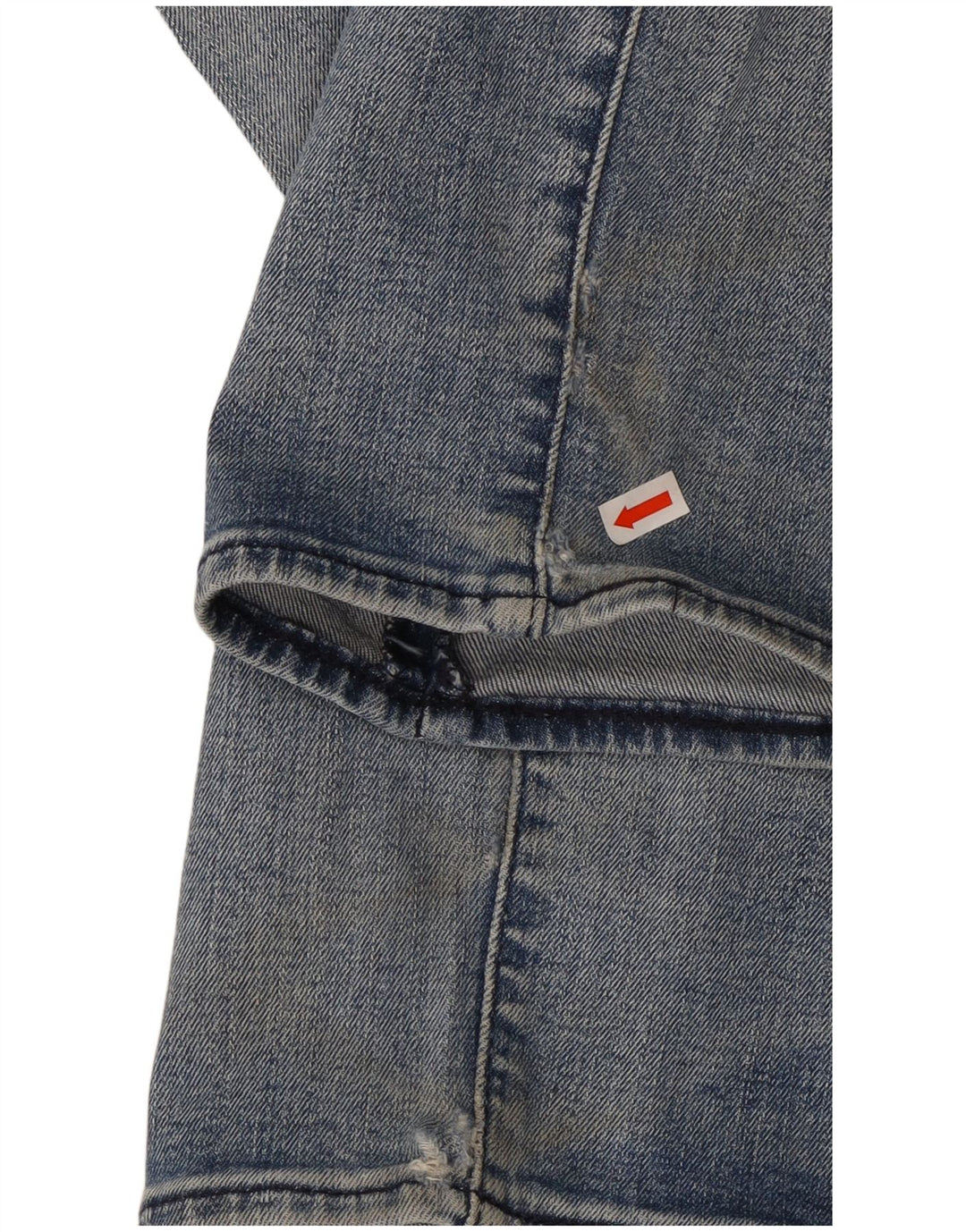 LEVI'S Jeans 511 Slim da Donna W29 L30 Blu Cotone