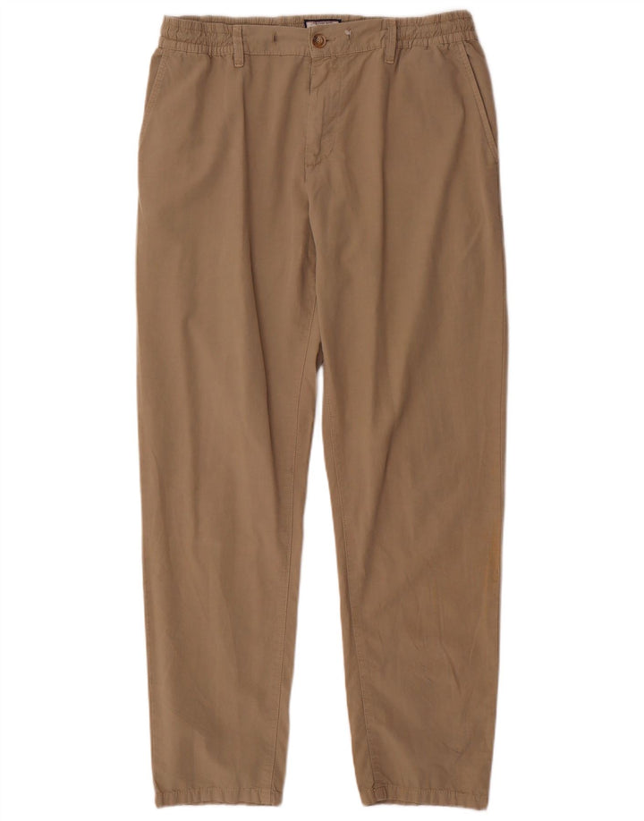 Pantaloni chino vestibilità regolare da uomo Carrera medi W32 L30 Beige