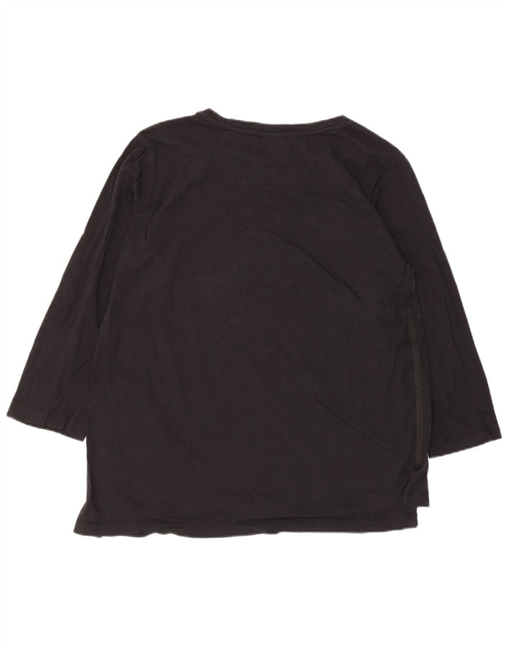 Top grafico da donna con maniche a 3/4 Champion UK 18 XL Nero