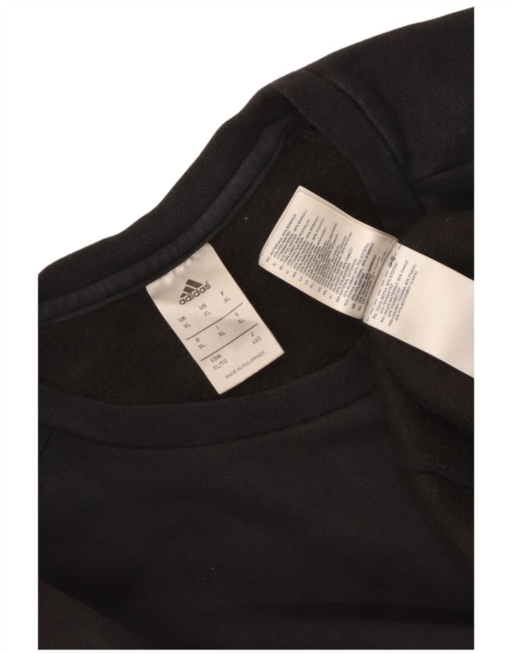 Felpa da uomo Adidas Jumper XL in cotone nero