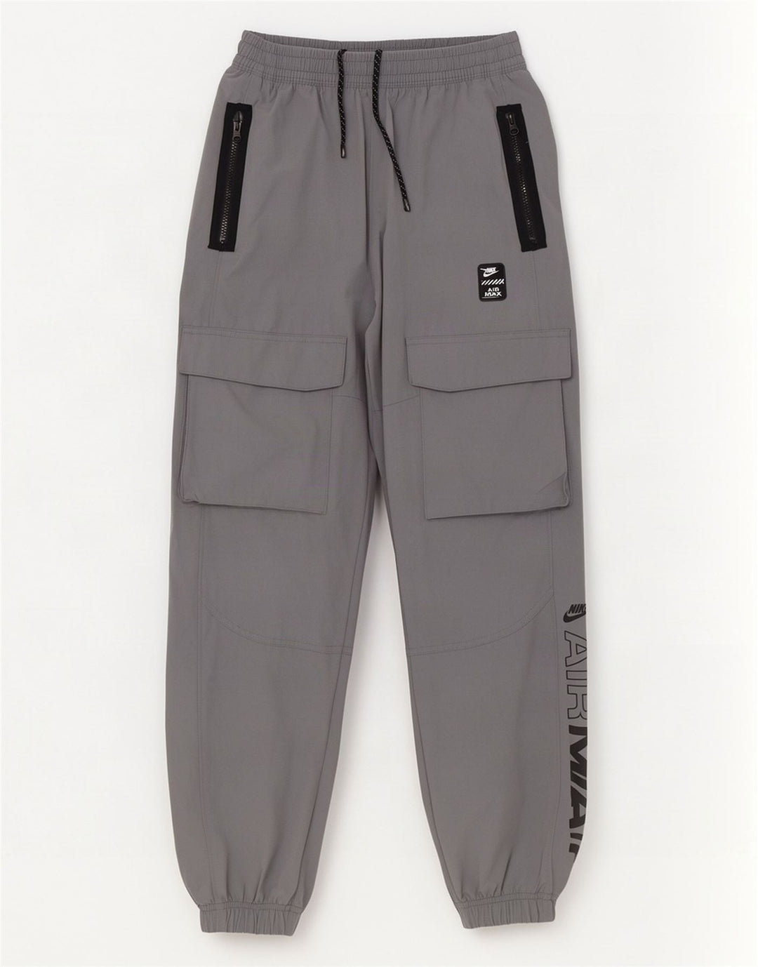 Pantaloni da tuta con grafica Nike Cargo da uomo, pantaloni da jogging, piccoli, color grigio