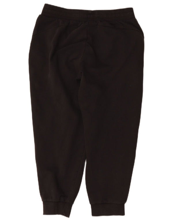 Pantaloni da tuta con grafica da donna Puma Joggers UK 14 Medium Black Cotton