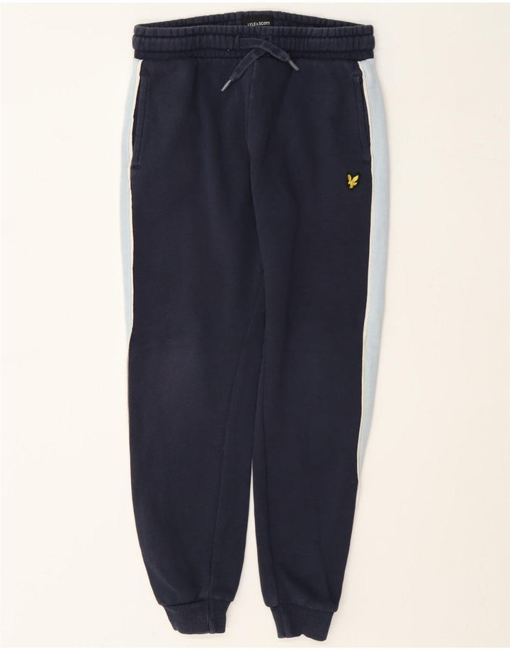 Lyle & Scott Pantaloni da tuta da ragazzo Joggers 8-9 anni Blu navy
