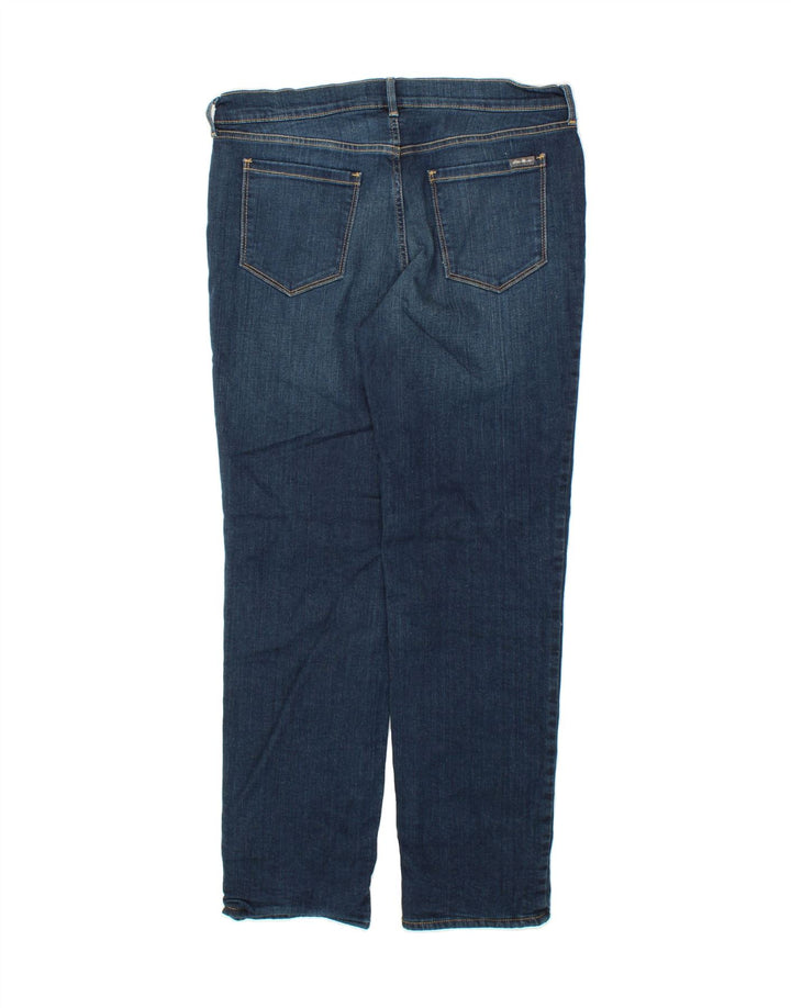 EDDIE BAUER Womens Straight Jeans US 10 Large W30 L29 Blue Cotton Vintage Eddie Bauer and Second-Hand Eddie Bauer from Messina Hembry 