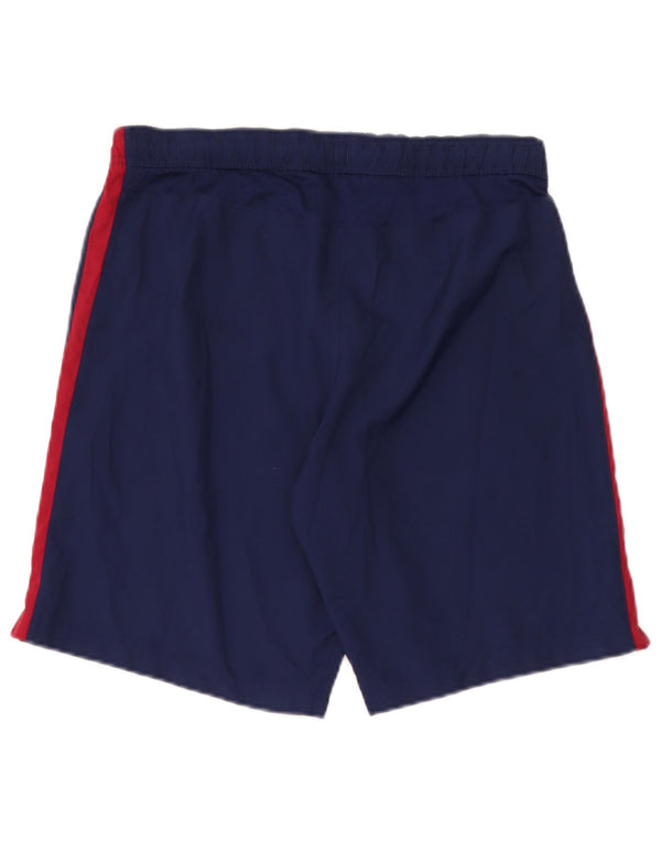 Pantaloncini sportivi da uomo Nike Barcelona, poliestere color block medio blu navy