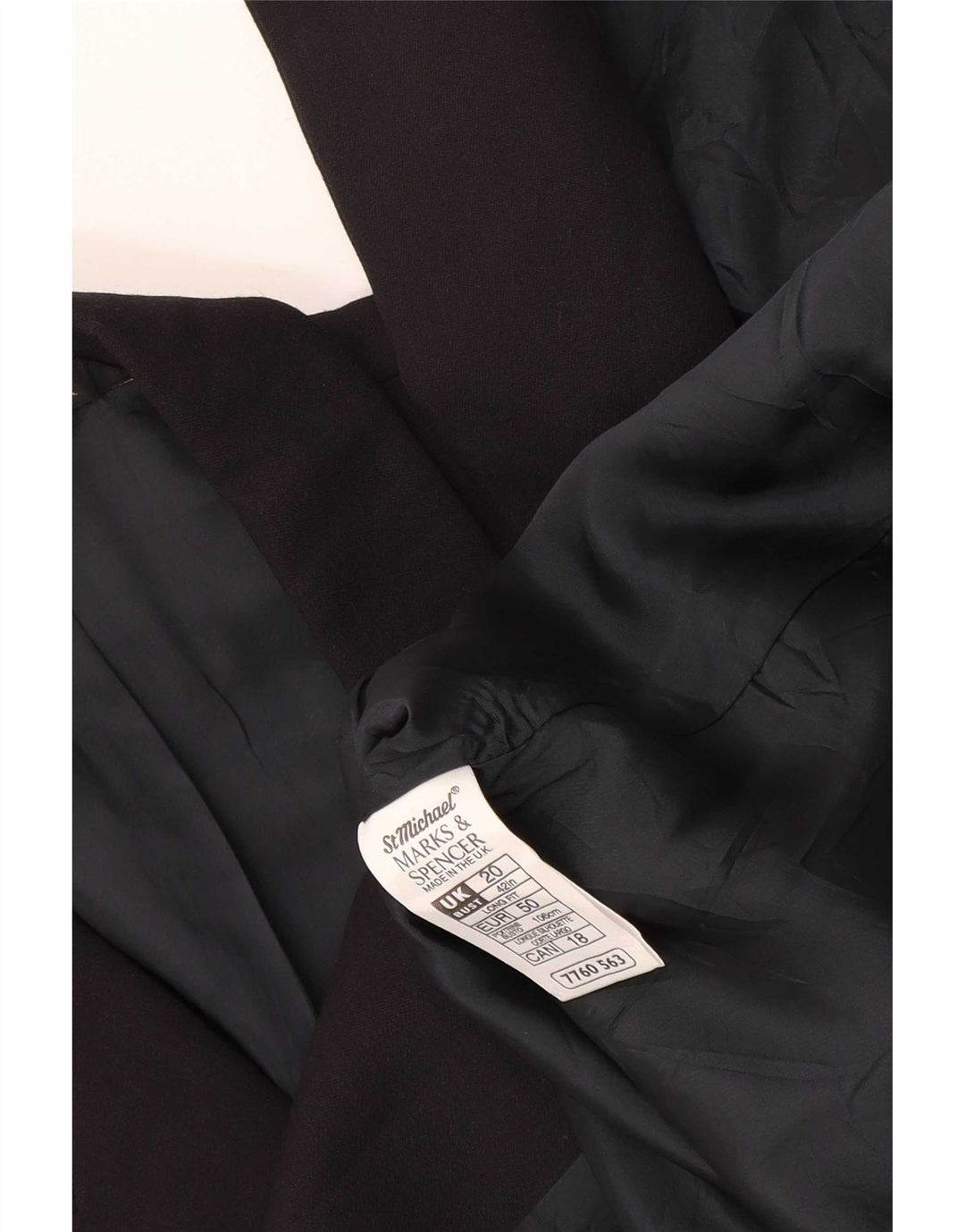 Giacca da donna Marks & Spencer St. Michael Blazer UK 20 2XL Blu navy