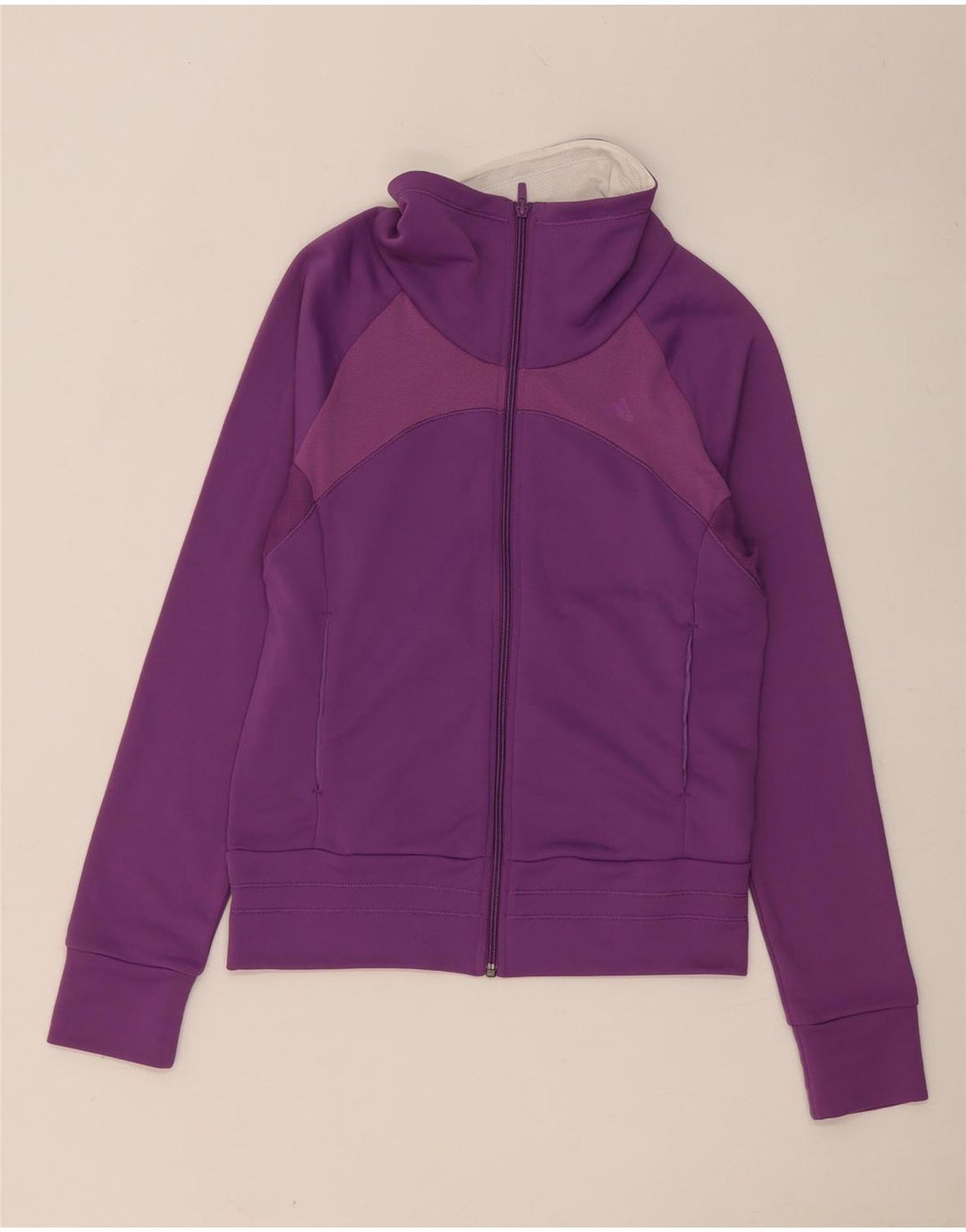 Giacca da ginnastica Adidas Climacool da donna UK 12 medio viola