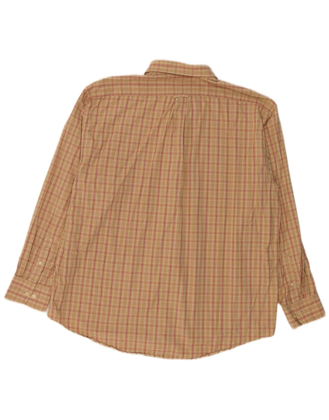 Camicia da uomo Izod XL in cotone a quadri beige