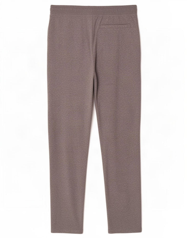 Pantaloni da tuta da uomo Marks & Spencer in cotone chiazzato grigio medio
