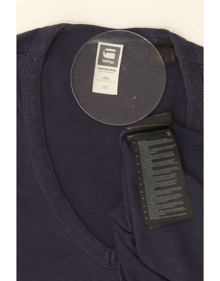 T-shirt da uomo G-Star Top in cotone blu navy medio