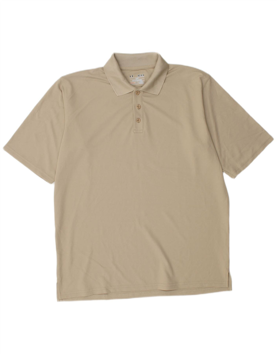 Polo da uomo UNDER ARMOUR Beige medio Poliestere