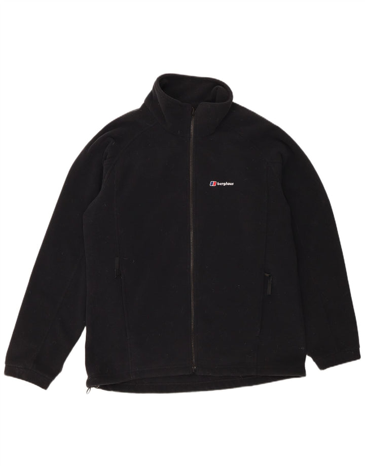 Giacca in pile foderata da uomo Berghaus UK 40 grande poliestere nero