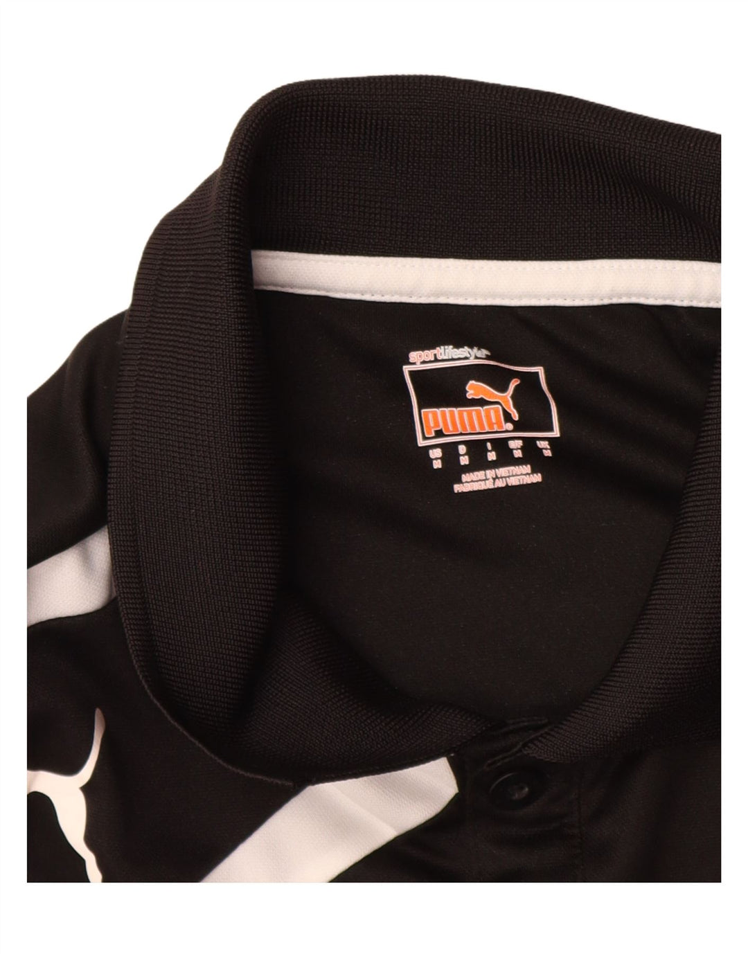 Polo grafica da uomo Puma Medium Black Colourblock