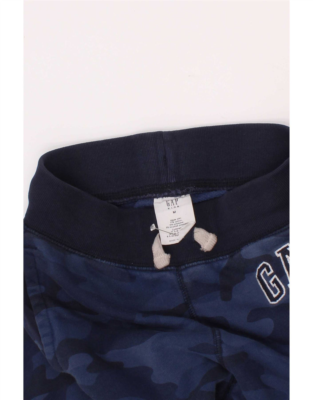 Pantaloni da tuta da ragazzo Gap Joggers 8-9 anni medio blu navy mimetico