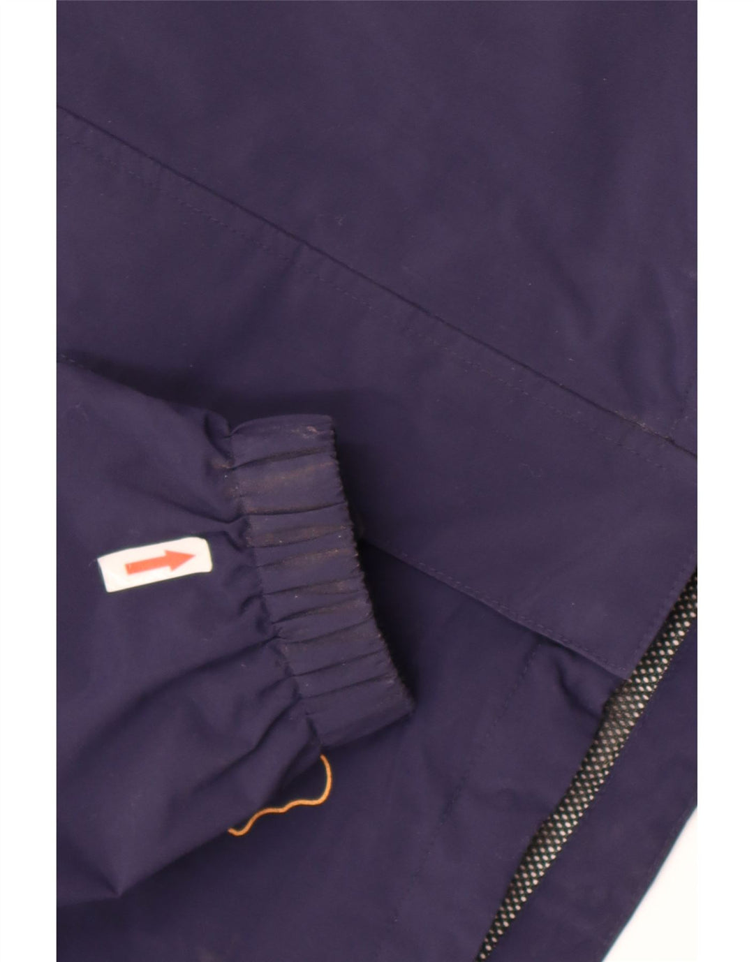 Giacca antipioggia con cappuccio grafica Jack Wolfskin per ragazzi 12-13 anni blu navy