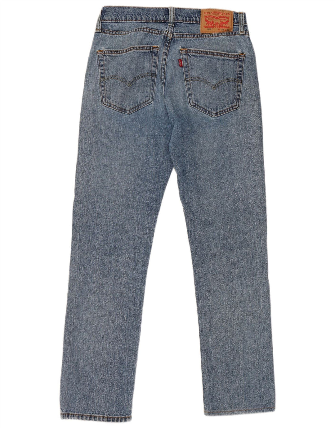 Levi's Uomo 514 Jeans dritti W30 L32 Cotone Blu