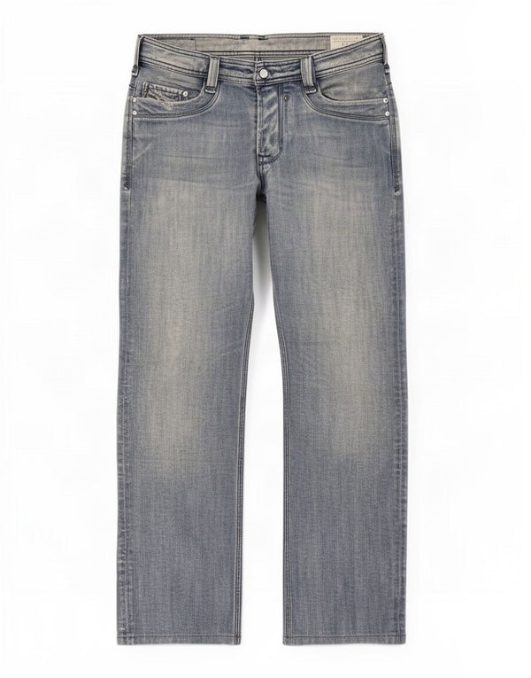 Jeans dritti da uomo Diesel Timmen W31 L30 cotone blu
