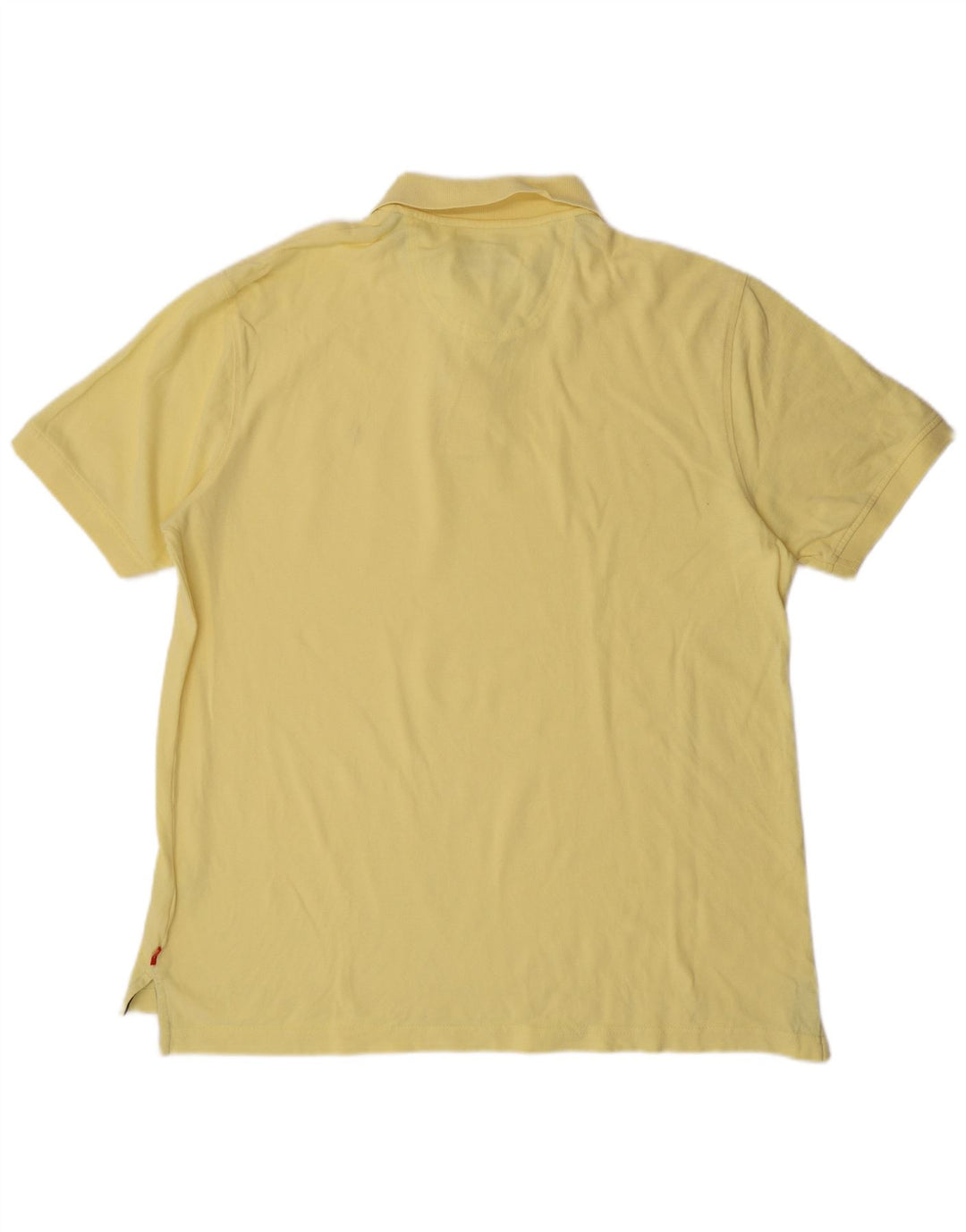 Polo da uomo Izod grande in cotone giallo