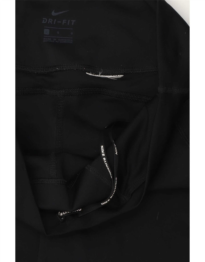 Leggings corti Nike da donna UK 14 grandi neri