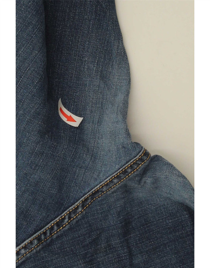 Jeans dritti da uomo Roy Rogers W38 L29 cotone blu