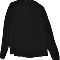 MASSIMO DUTTI Womens Long Sleeve Blouse Top UK 12 Medium Black | Vintage Massimo Dutti | Thrift | Second-Hand Massimo Dutti | Used Clothing | Messina Hembry 