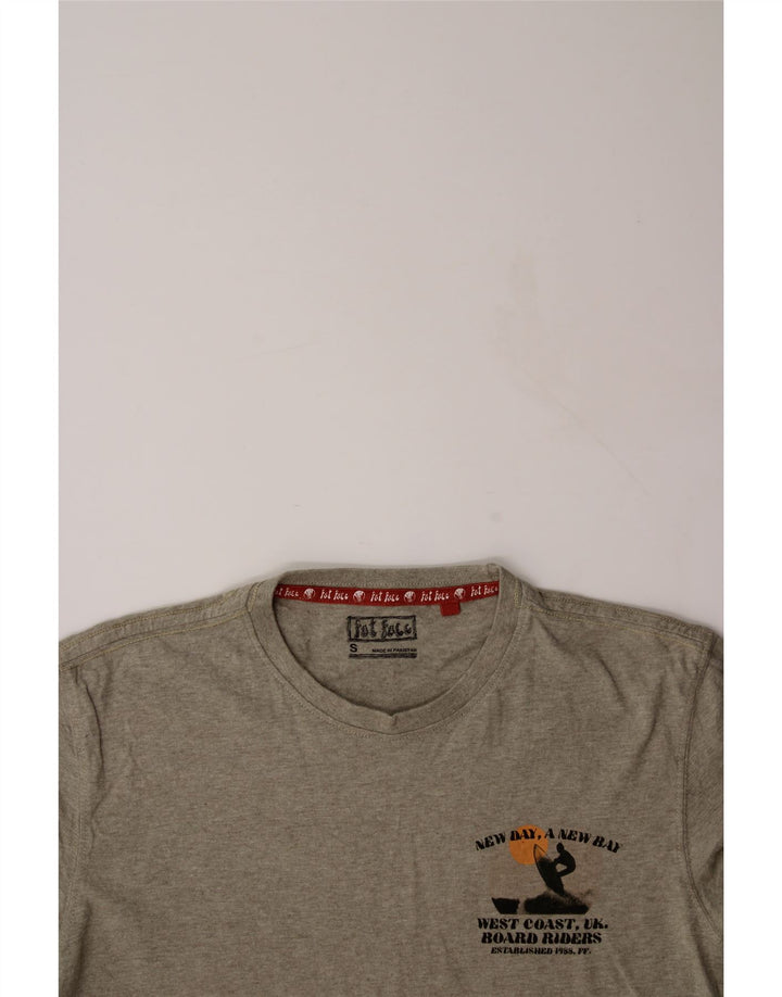 FAT FACE Mens Graphic T-Shirt Top Small Grey Cotton Vintage Fat Face and Second-Hand Fat Face from Messina Hembry 