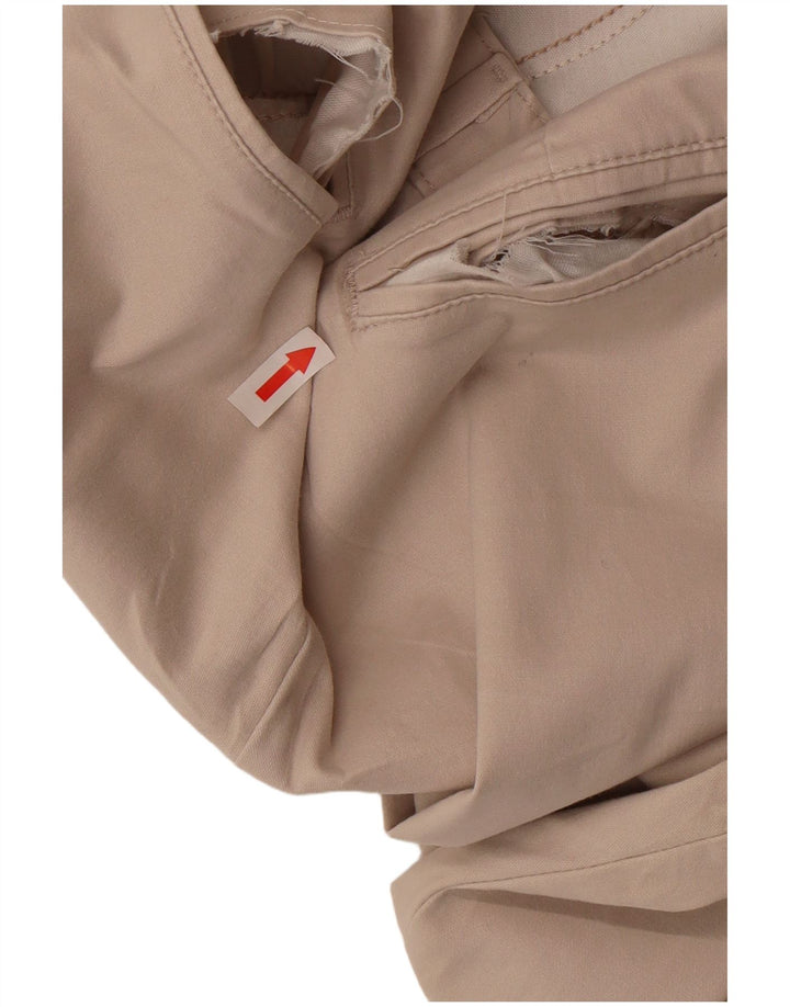 Pantaloni casual Lee da donna dalla vestibilità rilassata US 8 Medium W30 L30 Cotone beige