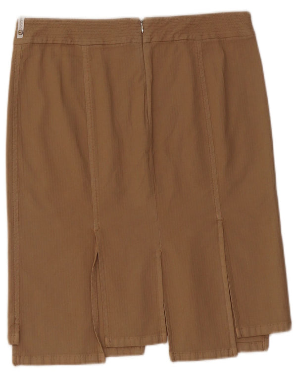 Gonna Dritta Donna TRUSSARDI IT 42 Media W28 Cotone Beige