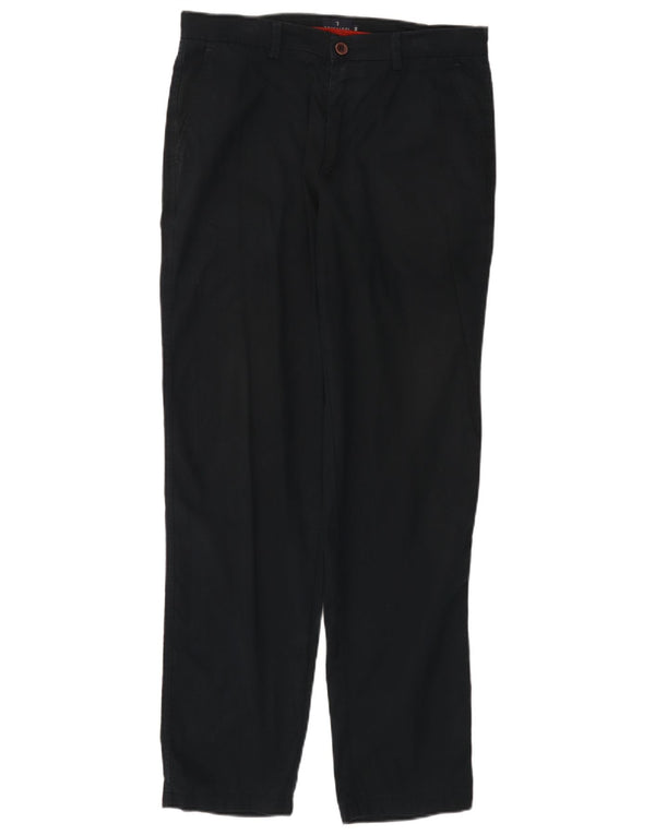 Pantaloni Chino Dritti Uomo TRUSSARDI IT 50 Large W30 L31 Blu Navy