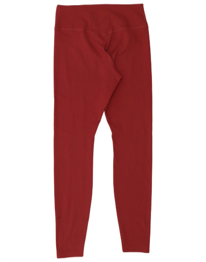 Leggings Nike da donna UK 12 medio bordeaux poliestere