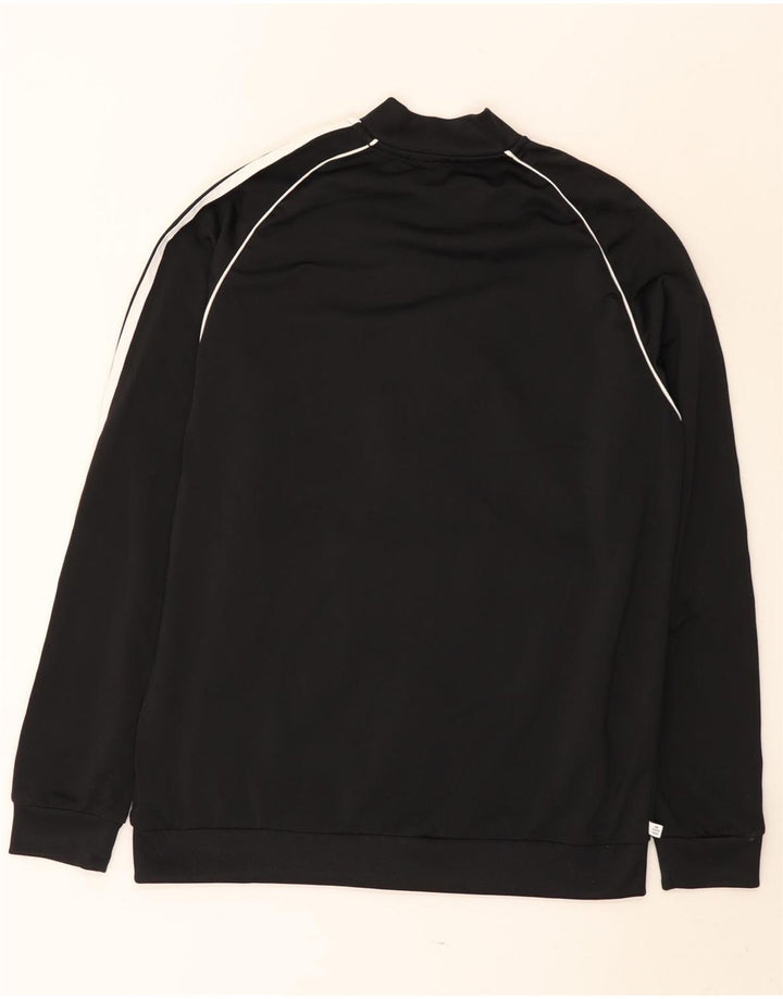 Giacca Top della tuta da ragazzo Adidas 15-16 anni in poliestere nero