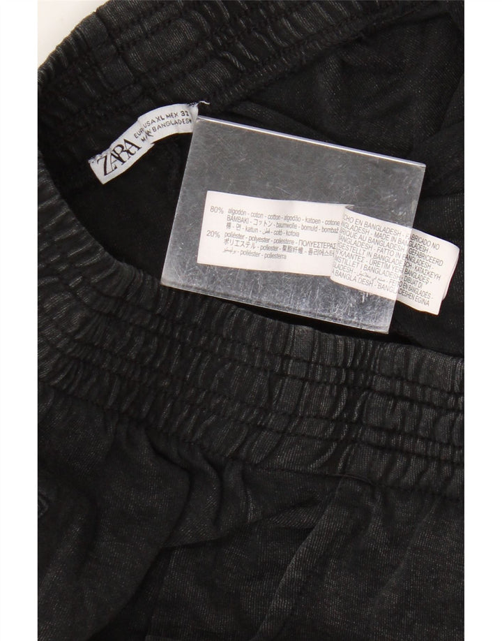 Pantaloni da tuta da uomo ZARA XL in cotone grigio