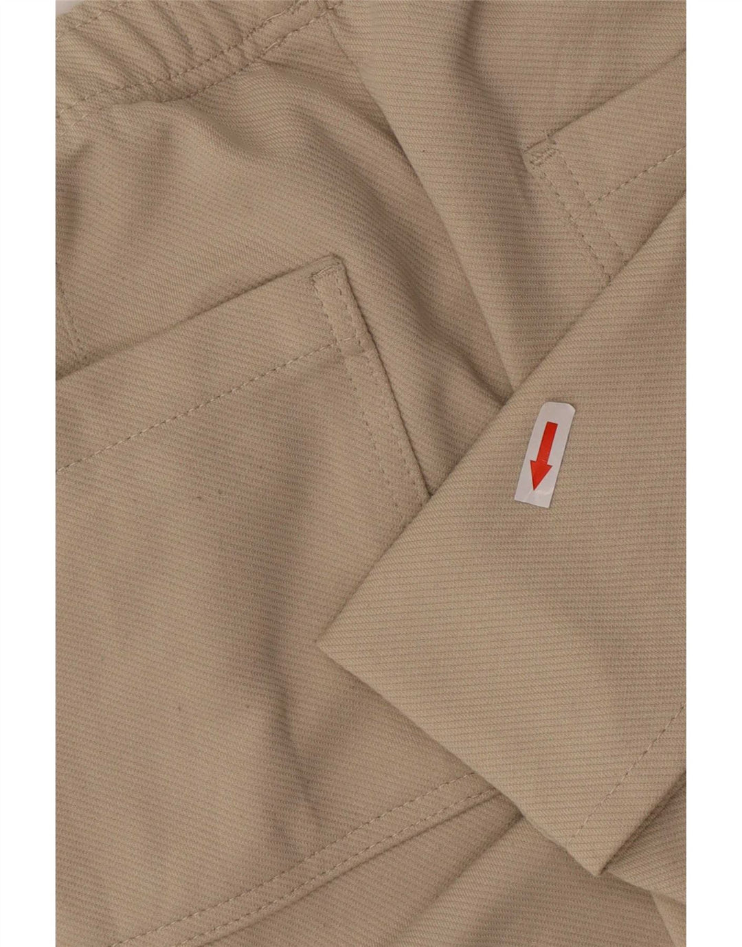 Pantaloncini casual da uomo Zara piccoli W27 poliestere beige