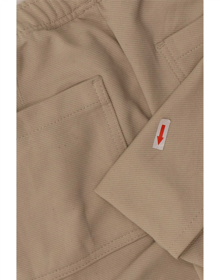 Pantaloncini casual da uomo Zara piccoli W27 poliestere beige