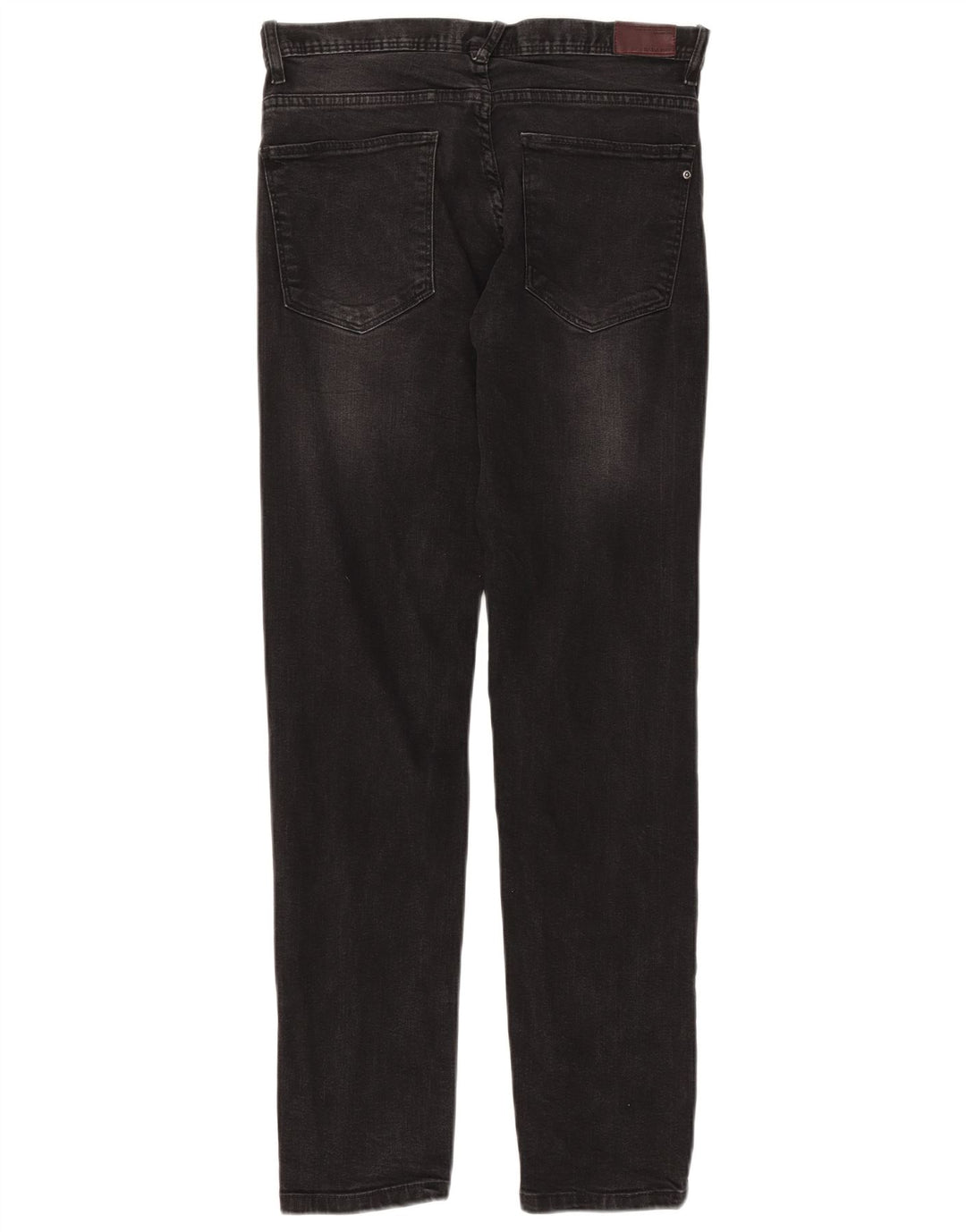 Jeans slim da uomo Zara EU 38 Small W30 L31 Cotone nero