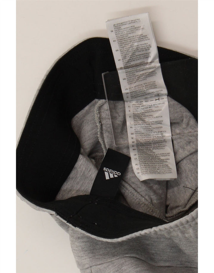 Pantaloni da tuta da uomo Adidas Joggers piccoli in cotone grigio