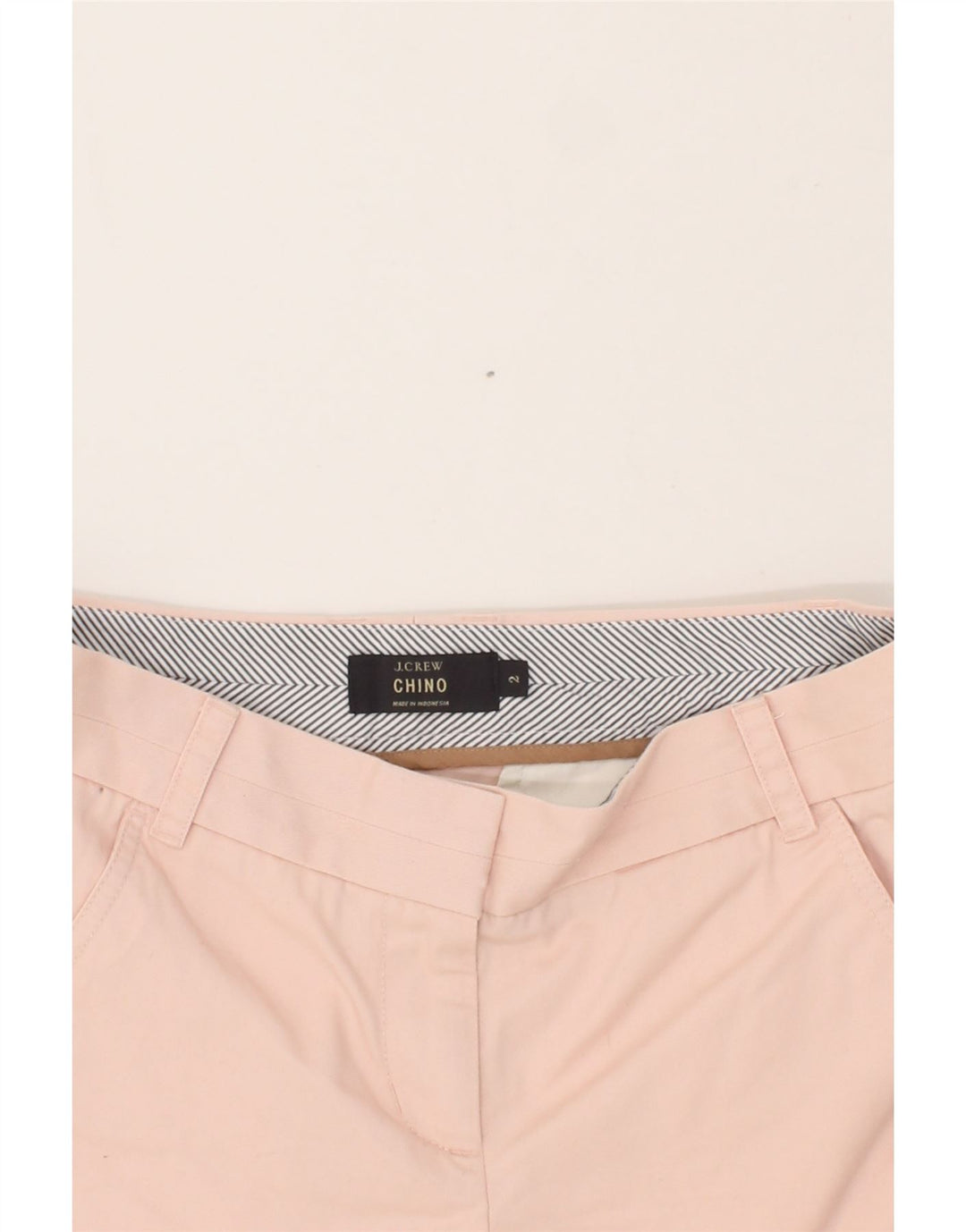 J. CREW Womens Chino Shorts US 2 XS W30 Pink Vintage J. Crew and Second-Hand J. Crew from Messina Hembry 