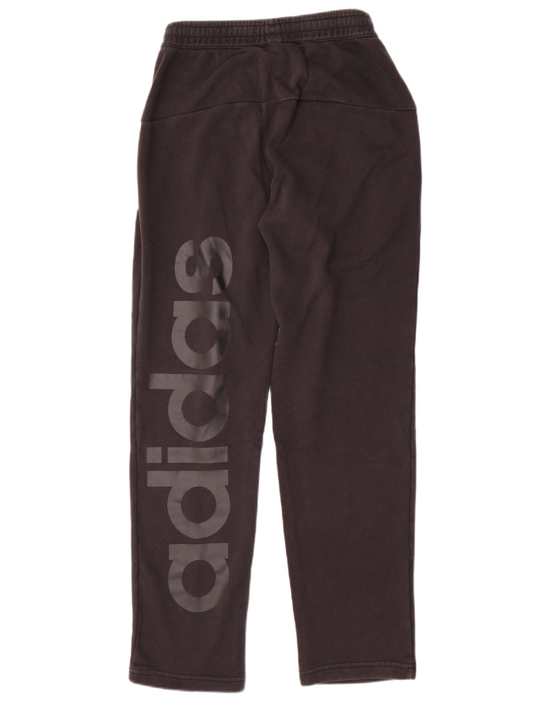 Pantaloni da tuta con grafica Adidas da uomo piccoli in cotone nero