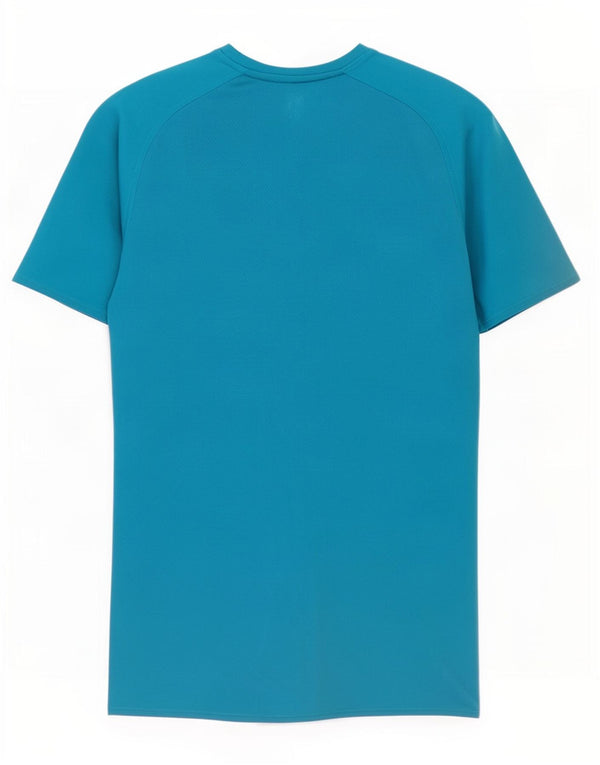 T-shirt grafica da uomo Canterbury Top in poliestere blu medio