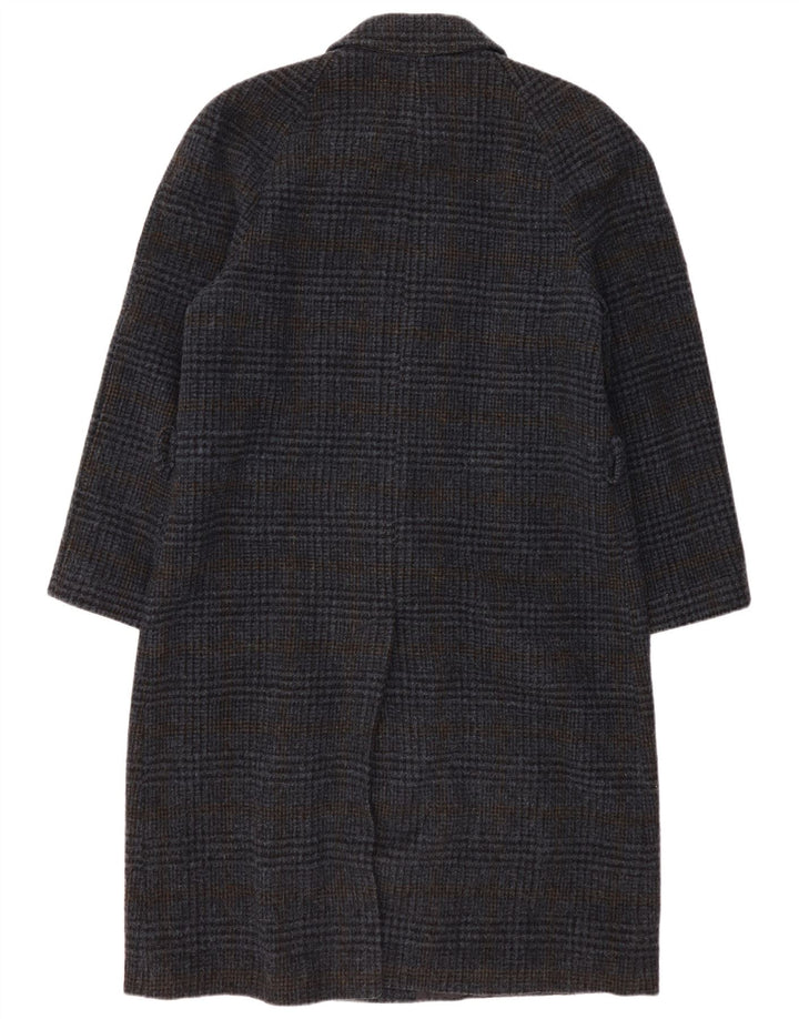 Cappotto da uomo Lebole UK 42 XL blu navy a quadri