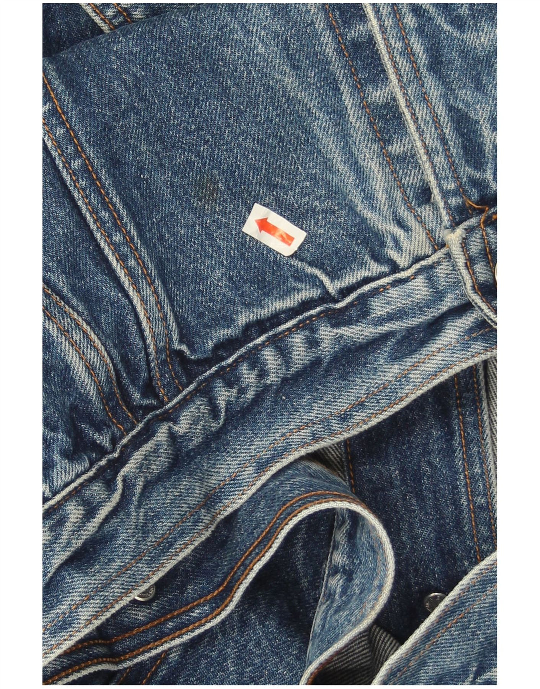 Parte seconda Giacca di jeans da uomo UK 42 XL Cotone blu
