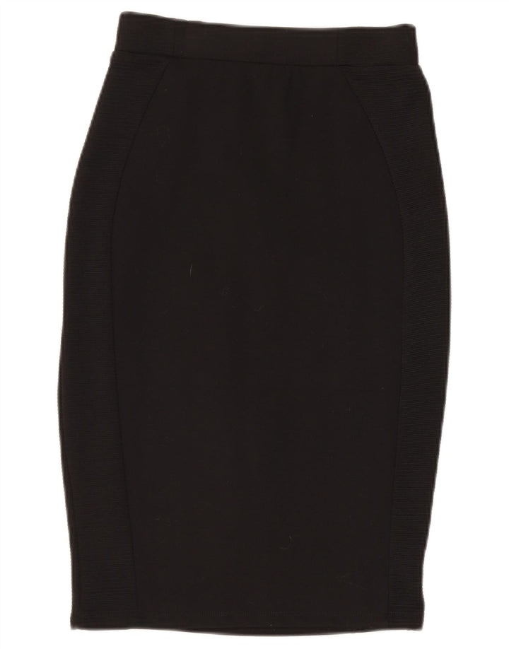 Gonna a tubino Zara da donna XS W24 viscosa nera